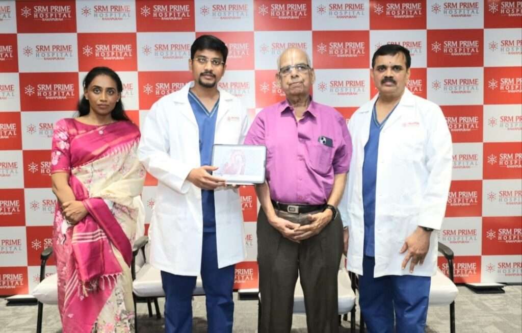 India’s First Right Shoulder-Artery Heart Valve Replacement Performed at SRM Prime Hospital