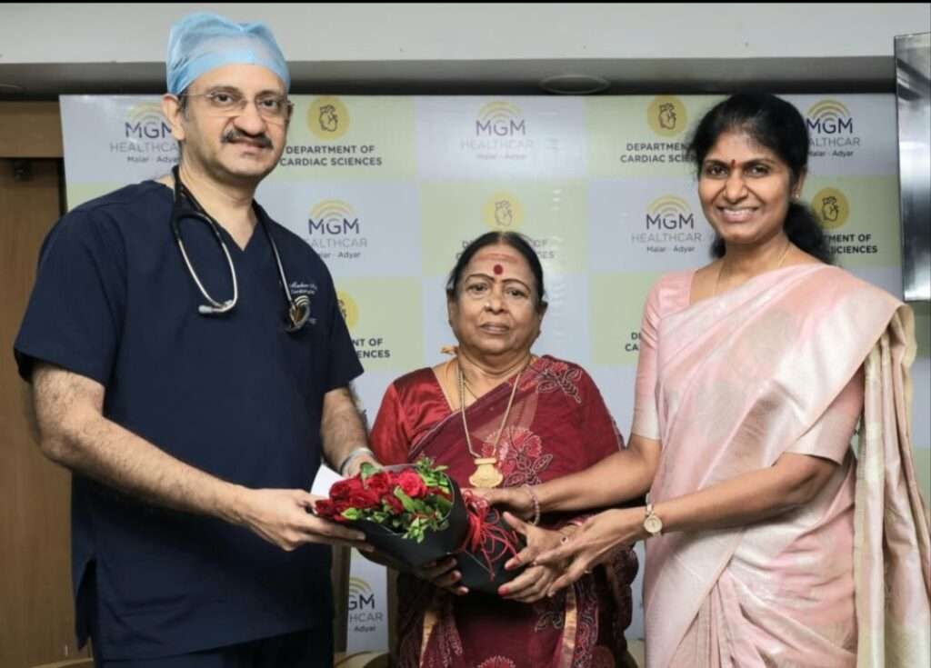 MGM Healthcare Malar, Adyar performs India’s First Combined Minimally Invasive Cardiac Procedures: TAVI with Dual Chamber