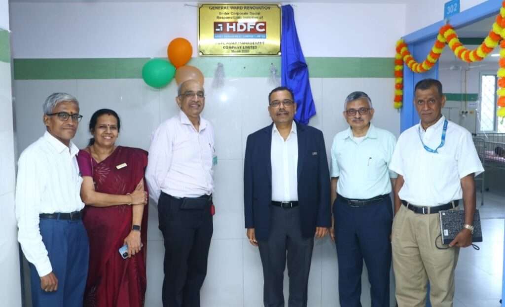HDFC AMC Supports Renovation of General Ward atKanchi Kamakoti CHILDS Trust Hospital
