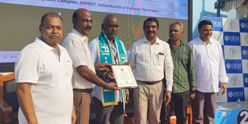 எஸ்.ஆர்.எம்- இல் ஆண்கள் மற்றும் பெண்களுக்கான நீச்சல் சாம்பியன்ஷிப் போட்டி  துவக்கம்