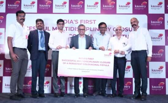 Kauvery Hospital, Vadapalani successfully treats complex persistent fistula through innovative multidisciplinary team approach
