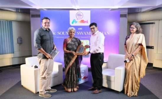 Nutrition is the Best Vaccine” Super Chennai Honours Icon of the Month Dr. Soumya Swaminathan