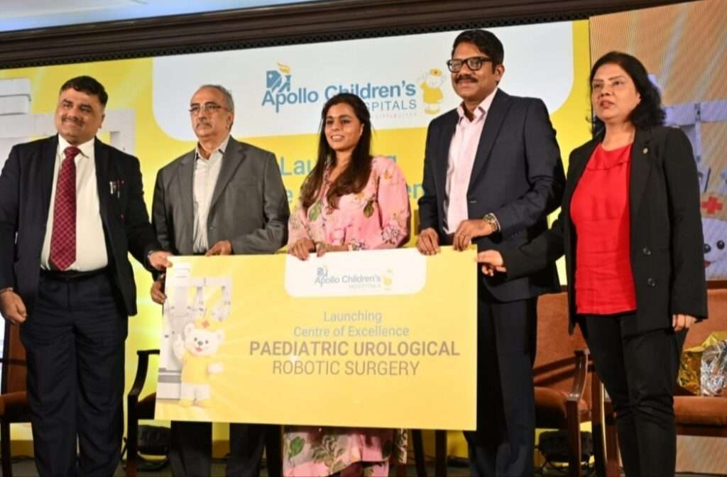 Apollo Children’s Hospitals Launches Centre of Excellence in Paediatric Robotic Urology, Marking 400 Surgeries