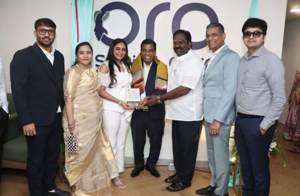 ORA Senior Care, a premium senior care ecosystem combining clinical excellence with the warmth of a home, was inaugurated today at Vepery, Chennai