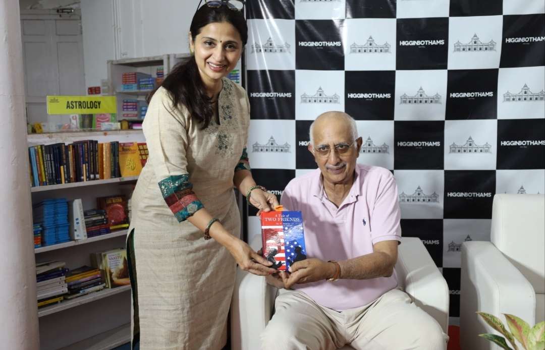 Chennai Readers Join Dr. V. Srinivas for Special Book Reading of A Tale of Two Friends
