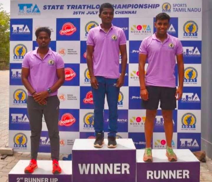 Top Triathletes Crowned at the 2026 TTA State Triathlon Championship in Chennai