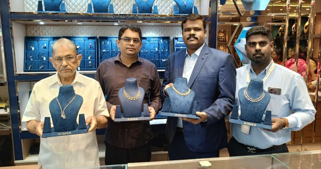 KISNA Diamond & Gold Jewellery Announces Grand Exhibition at K.K. Jewellers, Ambattur, Chennai.