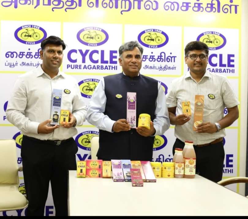 Cycle Pure Agarbathi Celebrates 77 Years of Fragrance Excellence; Unveils New Festive Portfolio for Tamilnadu