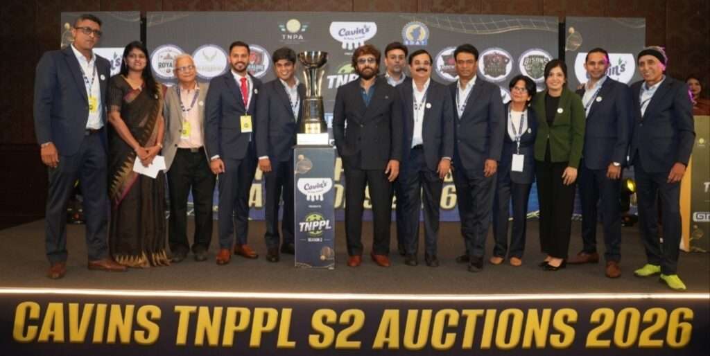 Cavin’s Tamil Nadu Pickleball Premier League – Season 2 Officially Launched in Chennai