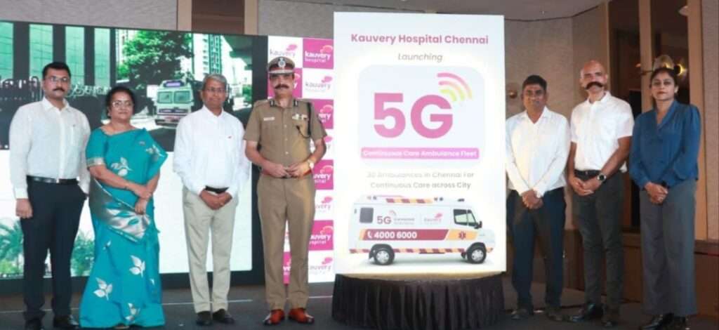 Kauvery Hospital, Chennai Launches 5G Continuous Care Ambulance Fleet with Real-Time Patient Monitoring and Remote Clinical Support