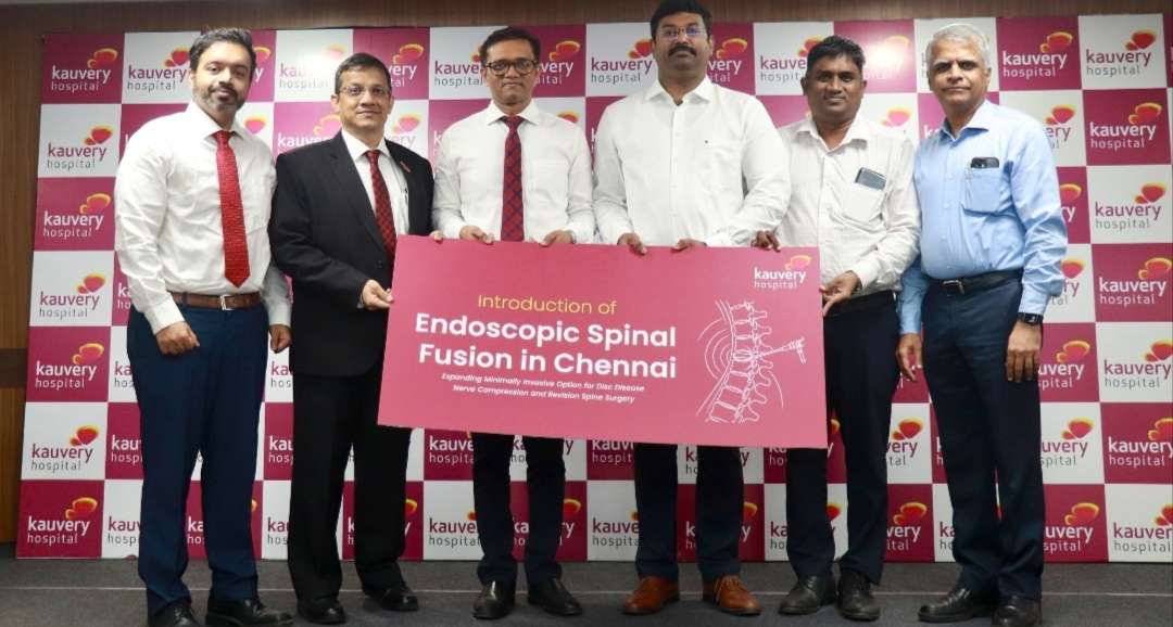 Kauvery Hospital Alwarpet Introduces Endoscopic Spinal Fusion in Chennai, Expanding Minimally Invasive Options for Disc Disease, Nerve Compression and Revision Spine Surgery