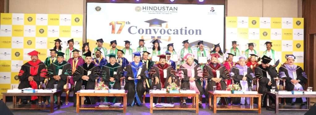 Hindustan Institute of Technology & Science Hosts 17th Convocation; 2,732 Students Awarded Degrees