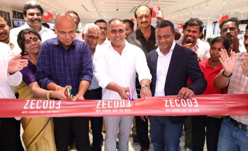 Zecode Readymade Garments Showroom Opened in Anna Nagar; Inaugurated by MLA V.K. Ramkumar