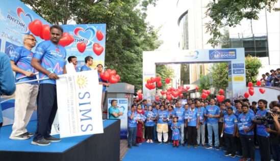 SIMS Hospital Organises 5-Km Walkathon to Mark World Heart Day