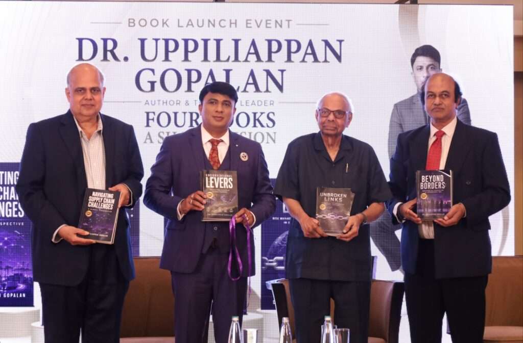 Renowned Business Strategist Dr. Uppiliappan Gopalan Launches Four Groundbreaking Books on Global Business, Economics, and Strategy