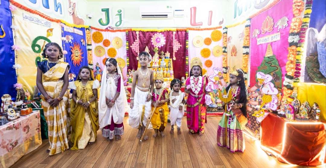 CK Wonder Kidz Brings the Chota Char Dham to Life Through Navaratri Golu Celebrations
