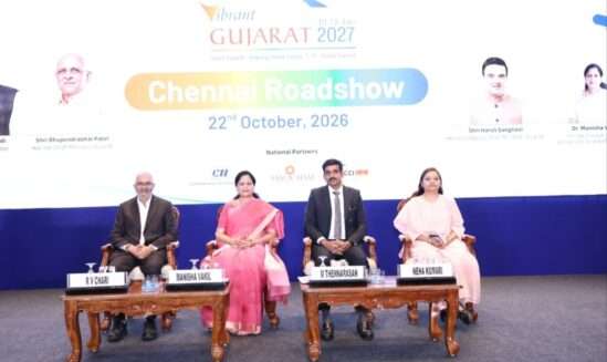 Vibrant Gujarat Global Summit 2027 Roadshow Held in Chennai, Highlights Opportunities for Industrial Collaboration